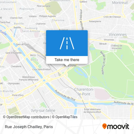 Rue Joseph Chailley map