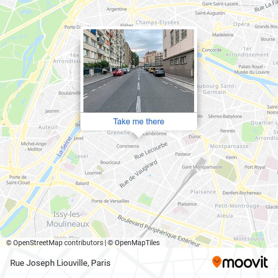 Rue Joseph Liouville map