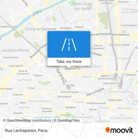 Rue Lechapelais map