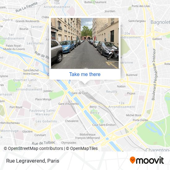 Rue Legraverend map