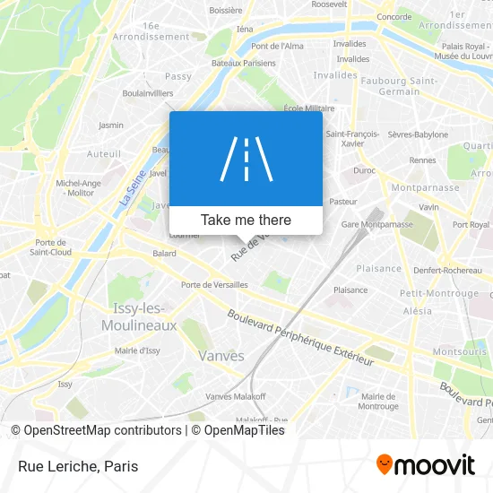 Rue Leriche map