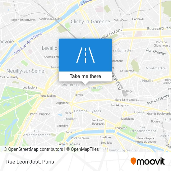Rue Léon Jost map