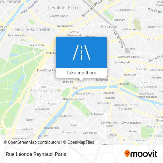 Rue Léonce Reynaud map