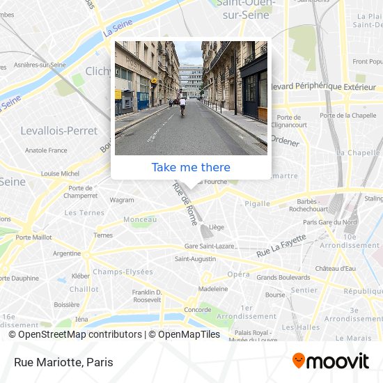 Rue Mariotte map