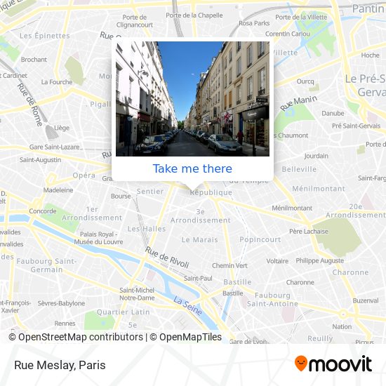 Rue Meslay map