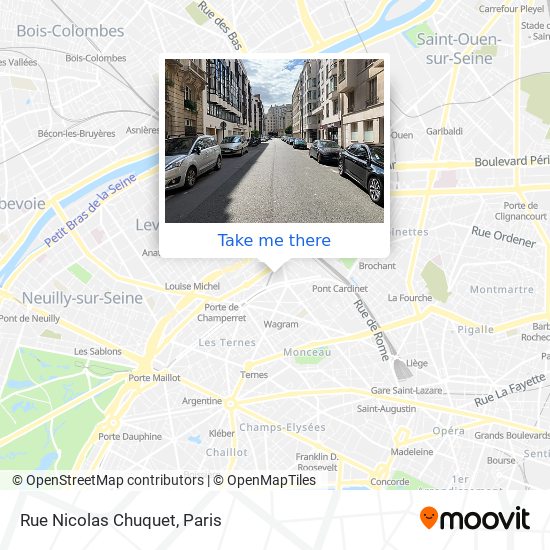 Mapa Rue Nicolas Chuquet
