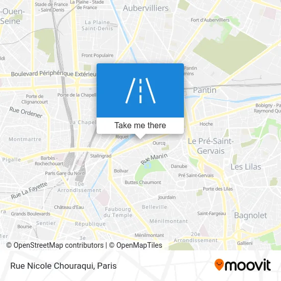 Rue Nicole Chouraqui map