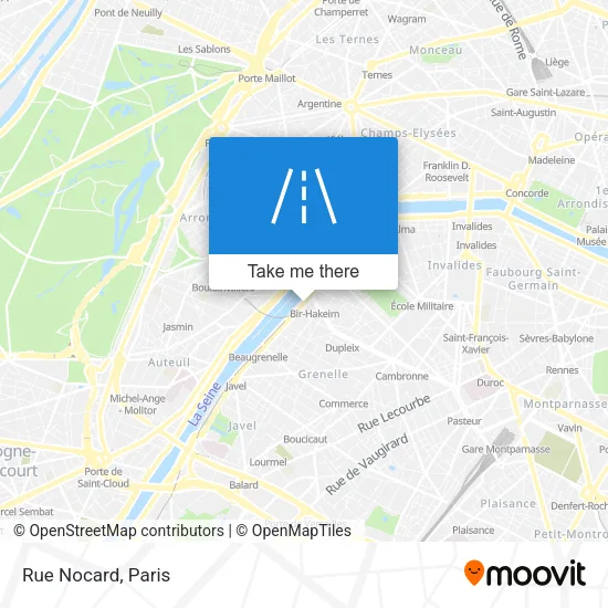 Rue Nocard map