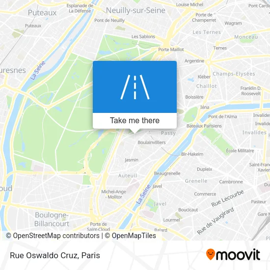 Rue Oswaldo Cruz map