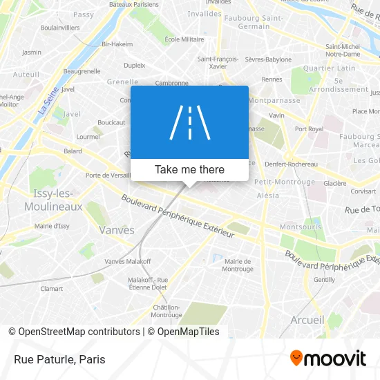Rue Paturle map