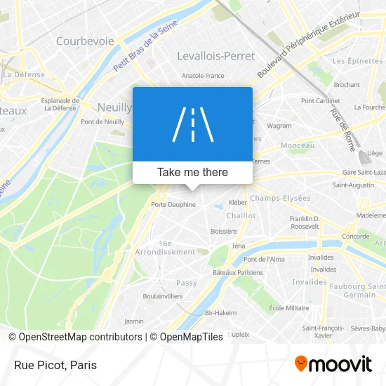 Rue Picot map