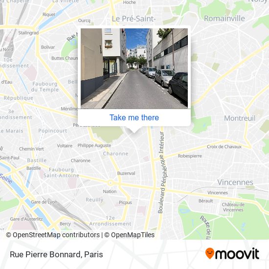 Rue Pierre Bonnard map