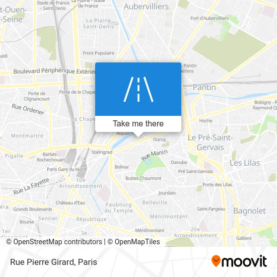 Rue Pierre Girard map
