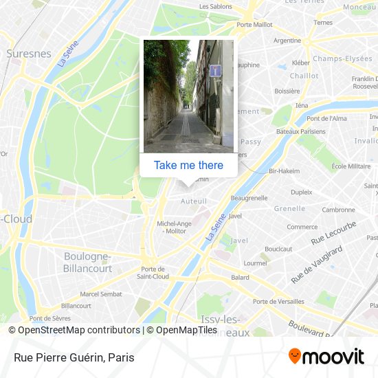 Rue Pierre Guérin map