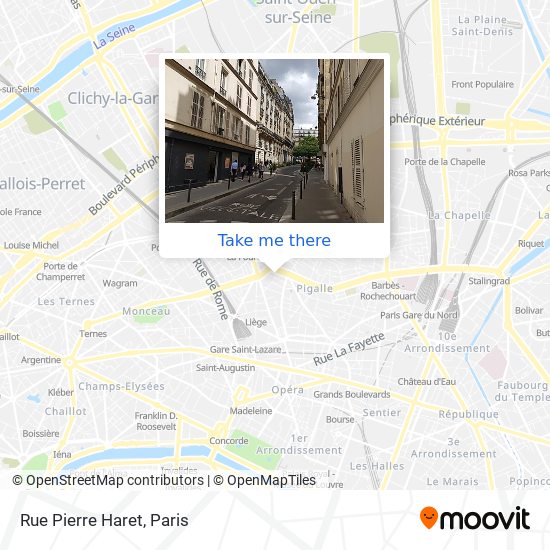 Rue Pierre Haret map