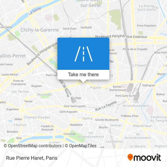 Rue Pierre Haret map