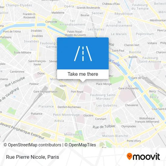 Rue Pierre Nicole map