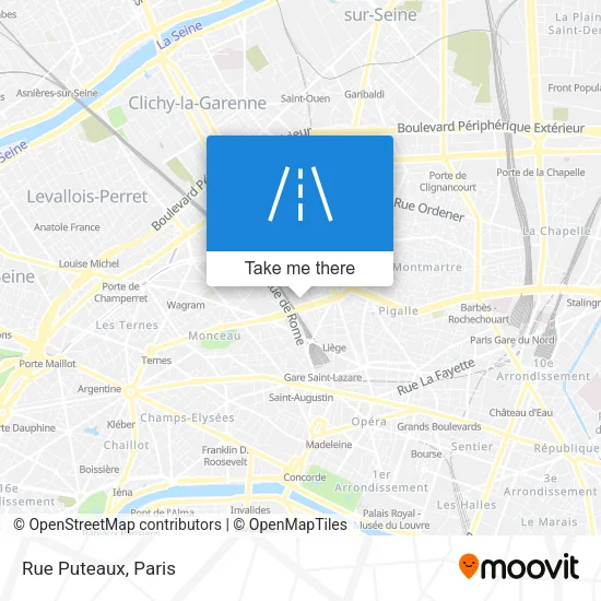 Rue Puteaux map