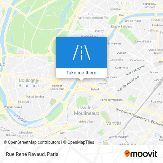 Rue René Ravaud map