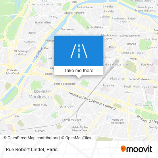 Rue Robert Lindet map