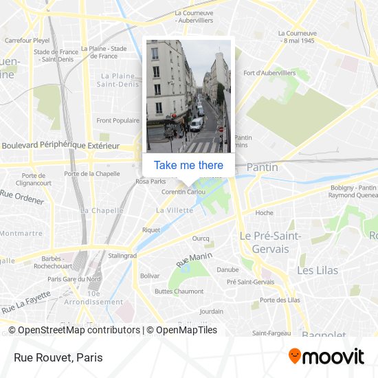 Rue Rouvet map