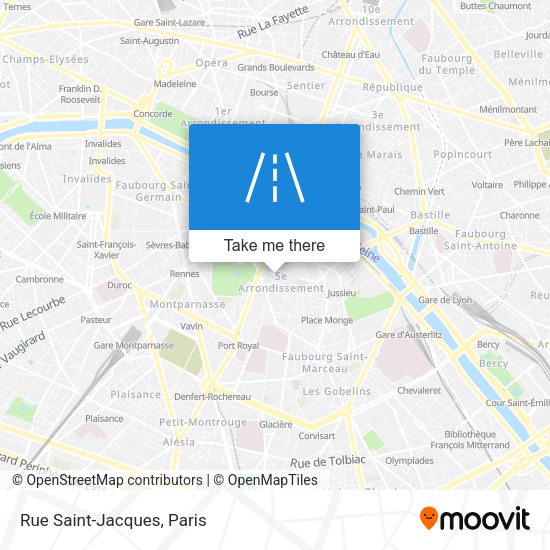 Rue Saint-Jacques map