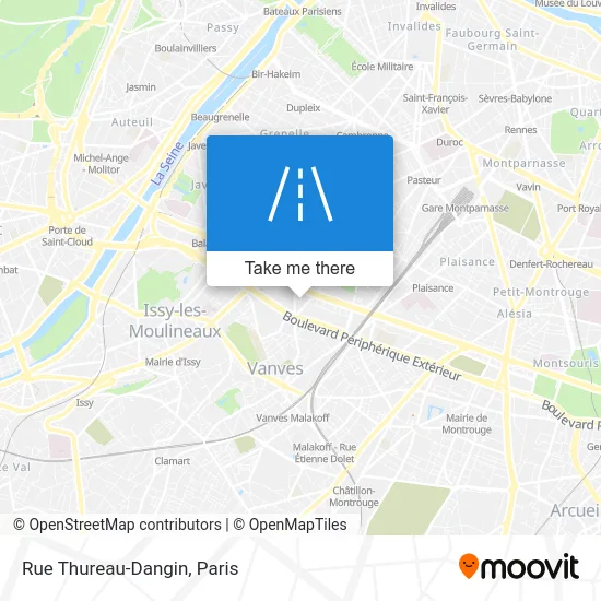 Rue Thureau-Dangin map