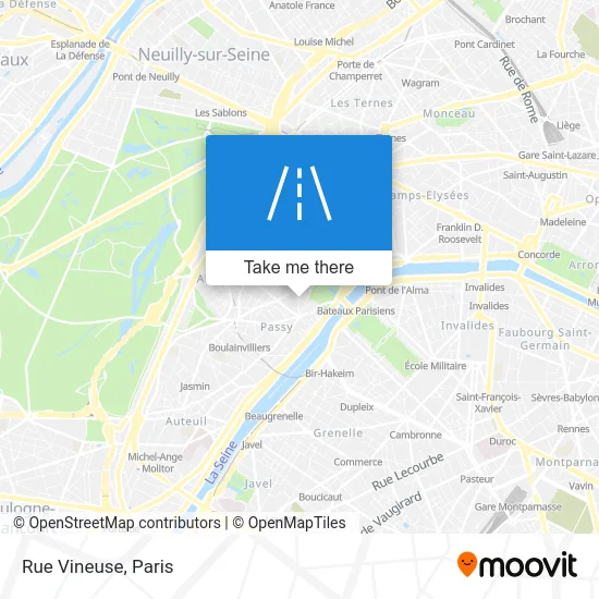 Rue Vineuse map