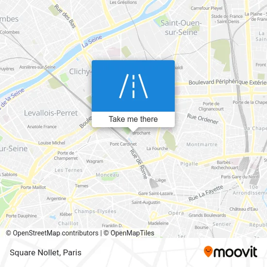 Square Nollet map