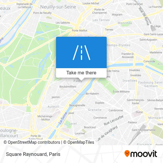 Square Raynouard map