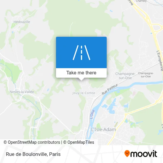 Rue de Boulonville map