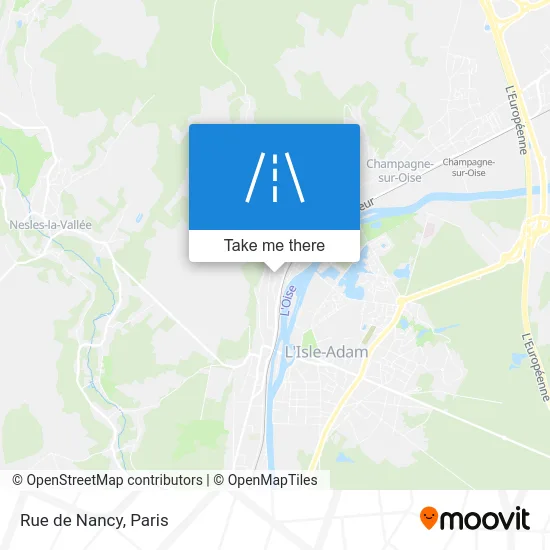 Rue de Nancy map