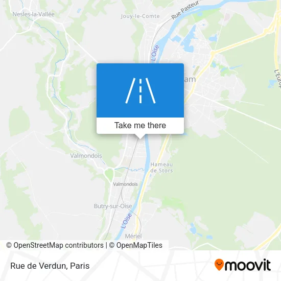 Rue de Verdun map
