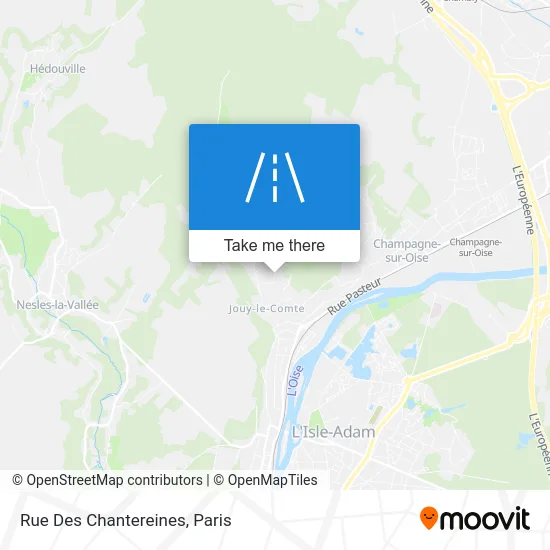 Rue Des Chantereines map