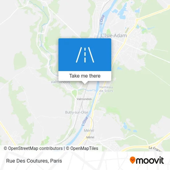 Rue Des Coutures map