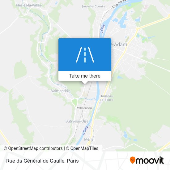 Rue du Général de Gaulle map