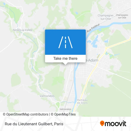 Rue du Lieutenant Guilbert map