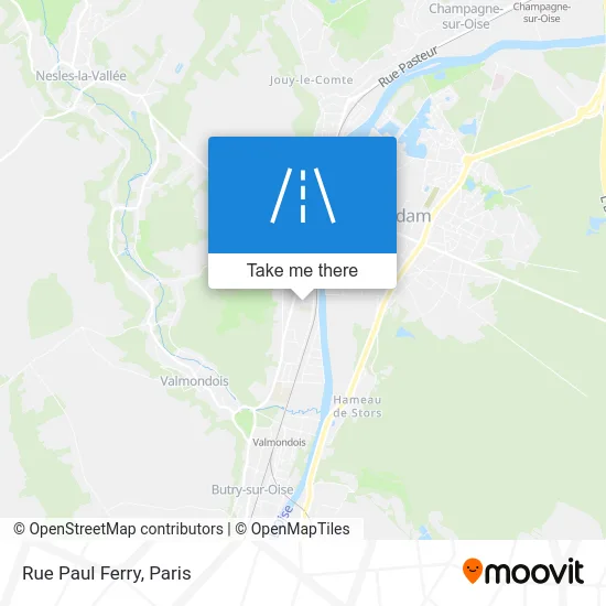 Rue Paul Ferry map