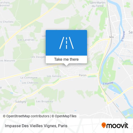 Impasse Des Vieilles Vignes map