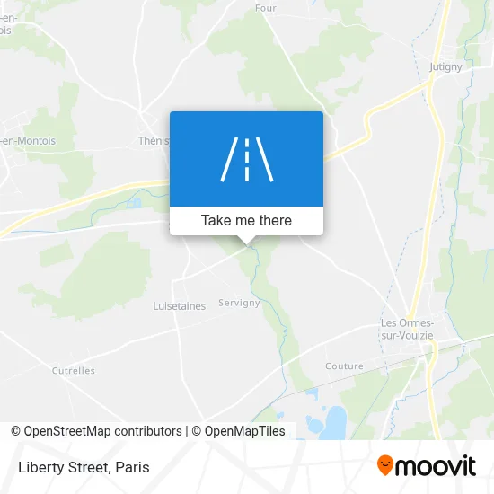 Rue de la Liberté map