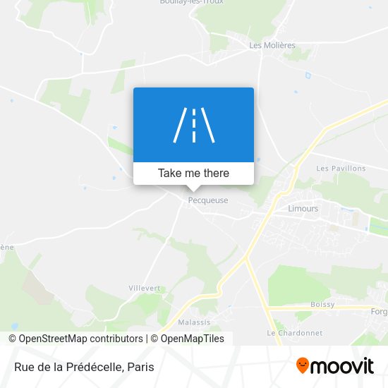 Rue de la Prédécelle map