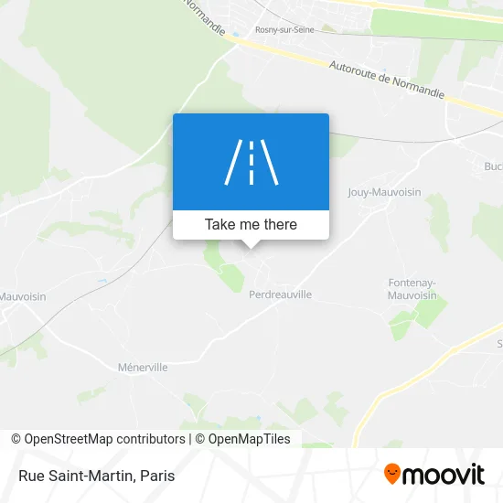 Rue Saint-Martin map