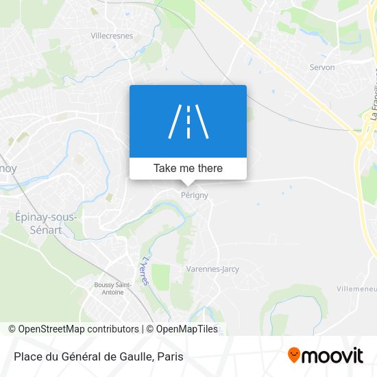 Place du Général de Gaulle map