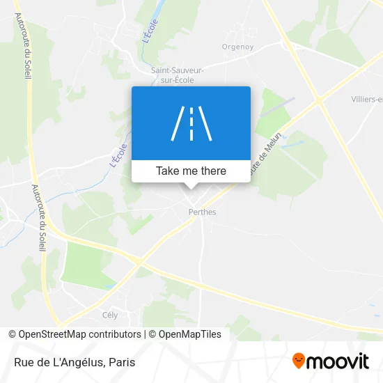 Rue de L'Angélus map