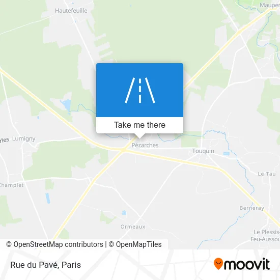 Rue du Pavé map