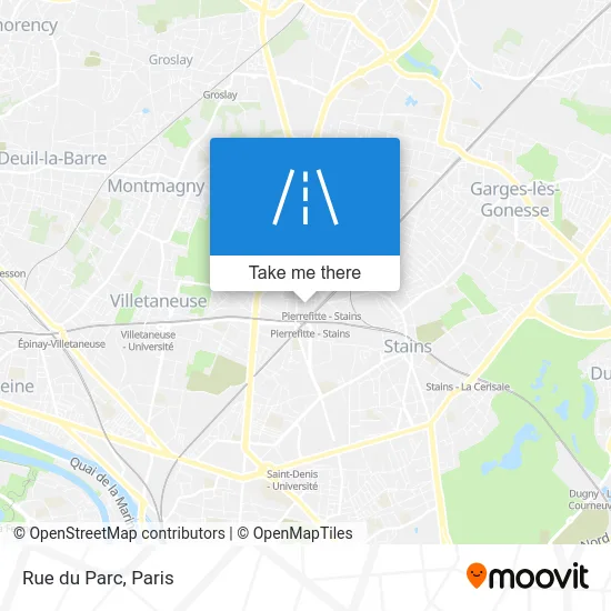 Rue du Parc map