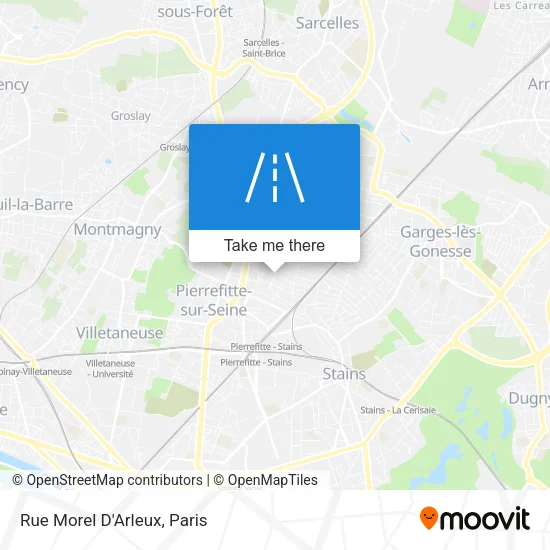 Rue Morel D'Arleux map