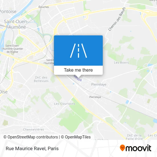 Rue Maurice Ravel map