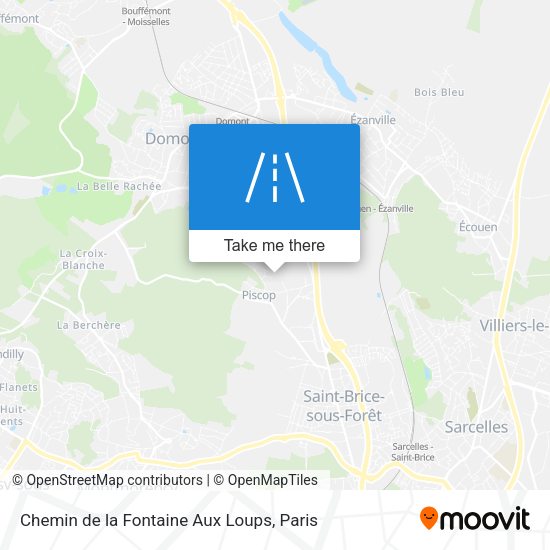 Chemin de la Fontaine Aux Loups map