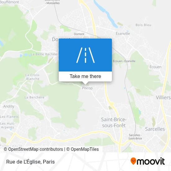 Rue de L'Église map